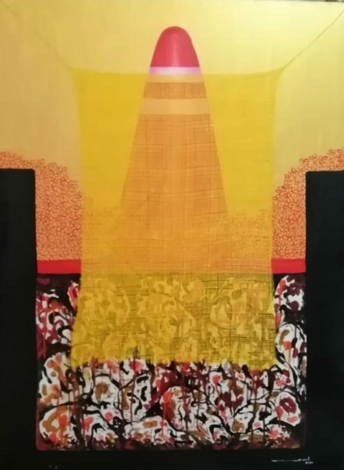 ດອກໄມ້ເທິງກອງຂີ້ເຫຍື້ອ